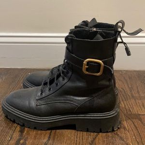 Zara boots for sale because they are too small for me